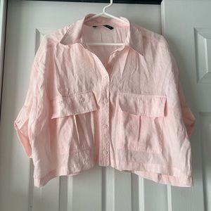 Zara Pink Crop Top